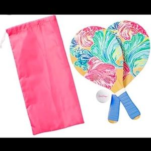 Lilly Pulitzer Paddle Ball Set